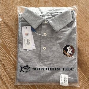 Southern Tide Gray Polo Shirt